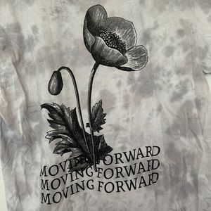 neon riot mens tie-dye t shirt grey